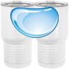 20 oz. Tall Stainless Steel Vacuum Insulated Tumbler White Thumbnail