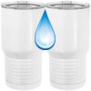 20 oz. Tall Stainless Steel Vacuum Insulated Tumbler White Thumbnail