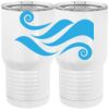 20 oz. Tall Stainless Steel Vacuum Insulated Tumbler White Thumbnail
