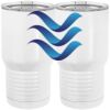 20 oz. Tall Stainless Steel Vacuum Insulated Tumbler White Thumbnail