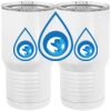 20 oz. Tall Stainless Steel Vacuum Insulated Tumbler White Thumbnail