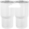 20 oz. Tall Stainless Steel Vacuum Insulated Tumbler White Thumbnail