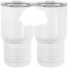 20 oz. Tall Stainless Steel Vacuum Insulated Tumbler White Thumbnail