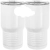20 oz. Tall Stainless Steel Vacuum Insulated Tumbler White Thumbnail