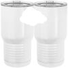 20 oz. Tall Stainless Steel Vacuum Insulated Tumbler White Thumbnail