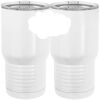 20 oz. Tall Stainless Steel Vacuum Insulated Tumbler White Thumbnail