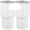 20 oz. Tall Stainless Steel Vacuum Insulated Tumbler White Thumbnail