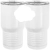 20 oz. Tall Stainless Steel Vacuum Insulated Tumbler White Thumbnail