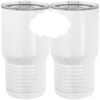 20 oz. Tall Stainless Steel Vacuum Insulated Tumbler White Thumbnail
