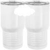 20 oz. Tall Stainless Steel Vacuum Insulated Tumbler White Thumbnail