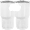 20 oz. Tall Stainless Steel Vacuum Insulated Tumbler White Thumbnail
