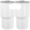 20 oz. Tall Stainless Steel Vacuum Insulated Tumbler White Thumbnail