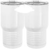 20 oz. Tall Stainless Steel Vacuum Insulated Tumbler White Thumbnail