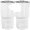 20 oz. Tall Stainless Steel Vacuum Insulated Tumbler White Thumbnail