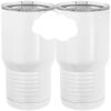 20 oz. Tall Stainless Steel Vacuum Insulated Tumbler White Thumbnail