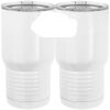 20 oz. Tall Stainless Steel Vacuum Insulated Tumbler White Thumbnail