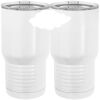 20 oz. Tall Stainless Steel Vacuum Insulated Tumbler White Thumbnail