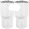 20 oz. Tall Stainless Steel Vacuum Insulated Tumbler White Thumbnail