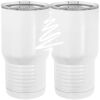 20 oz. Tall Stainless Steel Vacuum Insulated Tumbler White Thumbnail