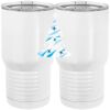 20 oz. Tall Stainless Steel Vacuum Insulated Tumbler White Thumbnail