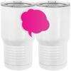 20 oz. Tall Stainless Steel Vacuum Insulated Tumbler White Thumbnail
