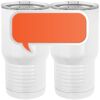 20 oz. Tall Stainless Steel Vacuum Insulated Tumbler White Thumbnail