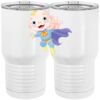 20 oz. Tall Stainless Steel Vacuum Insulated Tumbler White Thumbnail