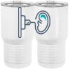 20 oz. Tall Stainless Steel Vacuum Insulated Tumbler White Thumbnail