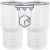 20 oz. Tall Stainless Steel Vacuum Insulated Tumbler White Thumbnail