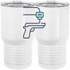 20 oz. Tall Stainless Steel Vacuum Insulated Tumbler White Thumbnail