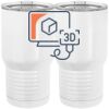 20 oz. Tall Stainless Steel Vacuum Insulated Tumbler White Thumbnail