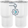 20 oz. Tall Stainless Steel Vacuum Insulated Tumbler White Thumbnail