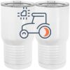 20 oz. Tall Stainless Steel Vacuum Insulated Tumbler White Thumbnail
