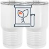 20 oz. Tall Stainless Steel Vacuum Insulated Tumbler White Thumbnail