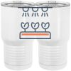 20 oz. Tall Stainless Steel Vacuum Insulated Tumbler White Thumbnail