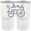 20 oz. Tall Stainless Steel Vacuum Insulated Tumbler White Thumbnail