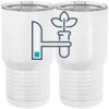20 oz. Tall Stainless Steel Vacuum Insulated Tumbler White Thumbnail