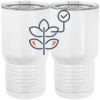 20 oz. Tall Stainless Steel Vacuum Insulated Tumbler White Thumbnail
