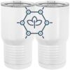 20 oz. Tall Stainless Steel Vacuum Insulated Tumbler White Thumbnail
