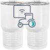20 oz. Tall Stainless Steel Vacuum Insulated Tumbler White Thumbnail