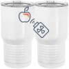 20 oz. Tall Stainless Steel Vacuum Insulated Tumbler White Thumbnail