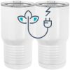 20 oz. Tall Stainless Steel Vacuum Insulated Tumbler White Thumbnail