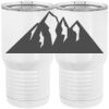 20 oz. Tall Stainless Steel Vacuum Insulated Tumbler White Thumbnail