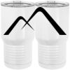 20 oz. Tall Stainless Steel Vacuum Insulated Tumbler White Thumbnail