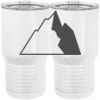20 oz. Tall Stainless Steel Vacuum Insulated Tumbler White Thumbnail