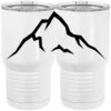 20 oz. Tall Stainless Steel Vacuum Insulated Tumbler White Thumbnail