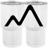 20 oz. Tall Stainless Steel Vacuum Insulated Tumbler White Thumbnail