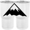 20 oz. Tall Stainless Steel Vacuum Insulated Tumbler White Thumbnail