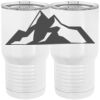 20 oz. Tall Stainless Steel Vacuum Insulated Tumbler White Thumbnail