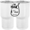 20 oz. Tall Stainless Steel Vacuum Insulated Tumbler White Thumbnail